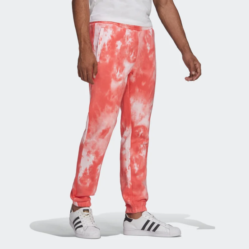 Men’s adidas Originals Adicolor Essentials Trefoil Pants Semi Turbo Red